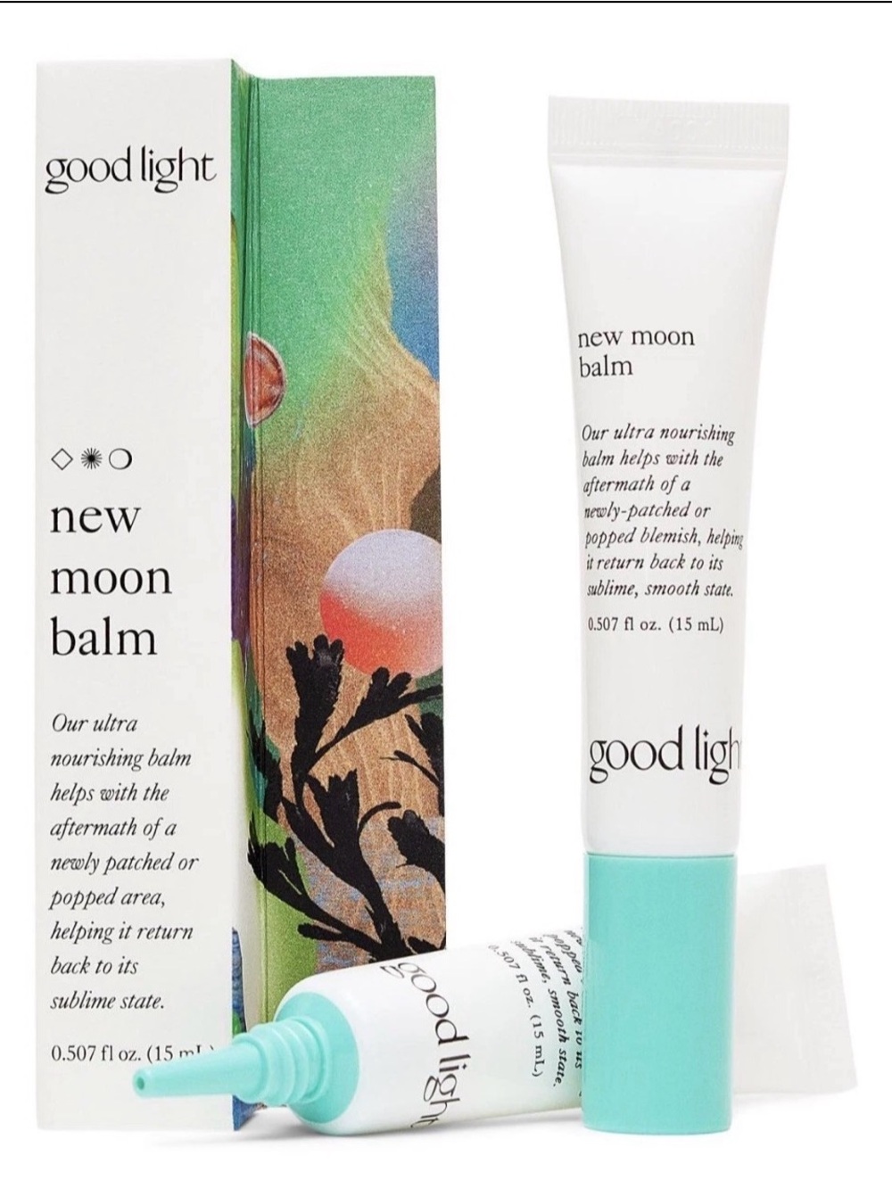 (2 pack) good light New Moon Repairing Moisturizing Balm 1.5 ml NIB